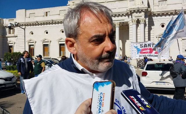 Claudio Girardi, titular de la CGT Santa Fe Claudio Girardi, titular de la CGT Santa Fe