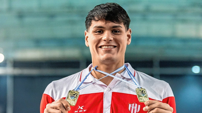 El morterense Dante Nicola de Uni&oacute;n de Santa Fe se impuso en la prueba de los 200 metros pecho.