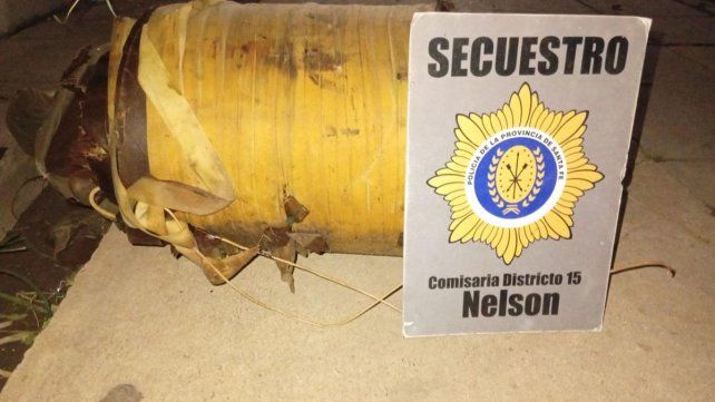 El transformador que se querían llevar los delincuentes 