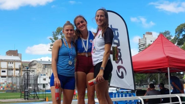 Magdalena Castro de Santa Fe se impuso en la prueba de 400 metros.