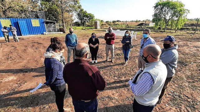 Se firmó el acta de inicios de trabajos para la ejecución de la conexión de la red de agua potable al acueducto Desvío Arijón.