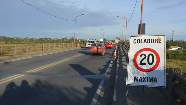 Esta semana se realizaron estudios en la zona afectada