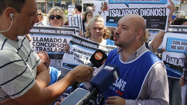 Rodrigo Alonso, secretario General de Amsafé.