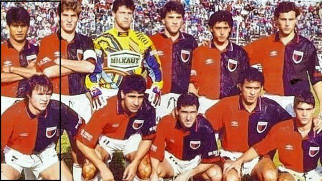 Adri&aacute;n Marini y Hugo Ibarra compartieron plantel en el ascenso de Col&oacute;n en el 95.