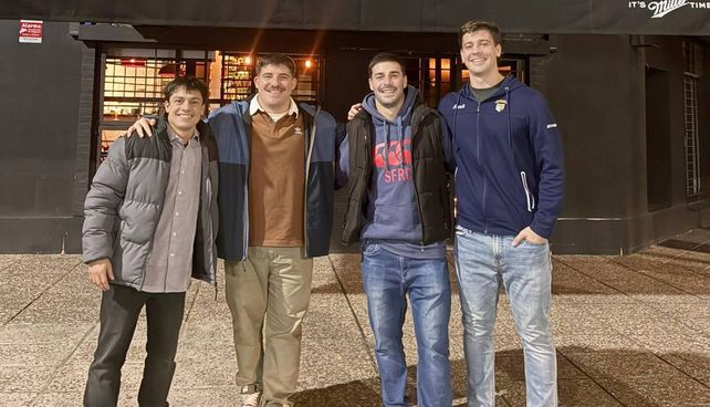 &nbsp;Los referentes de CRAI y Santa Fe Rugby se juntaron en la previa al derby local.