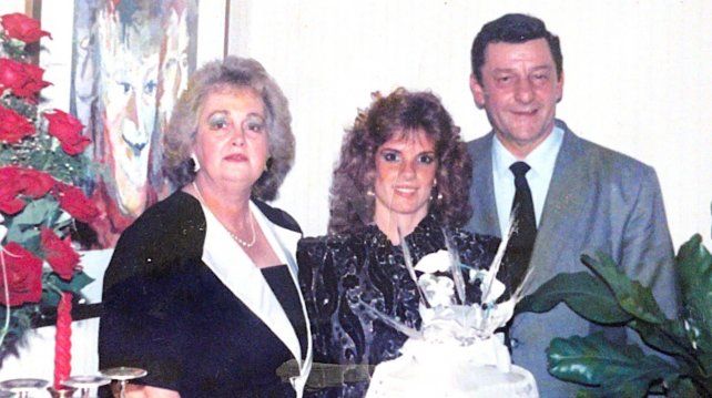 Enrique, Julia y Daniela Muttis.