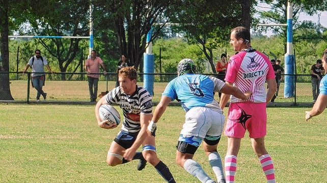 CRAI, sin jugar bien, logró imponerse al Paraná Rowing Club por 23 a 18 en la autopista.