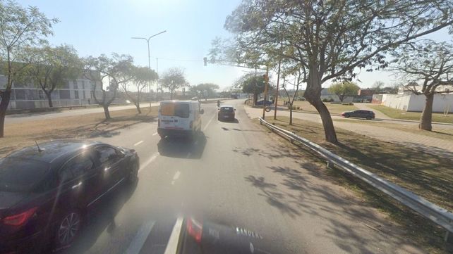 Autopista y Gaboto, un ingreso peligroso a la ciudad de Santa Fe.  